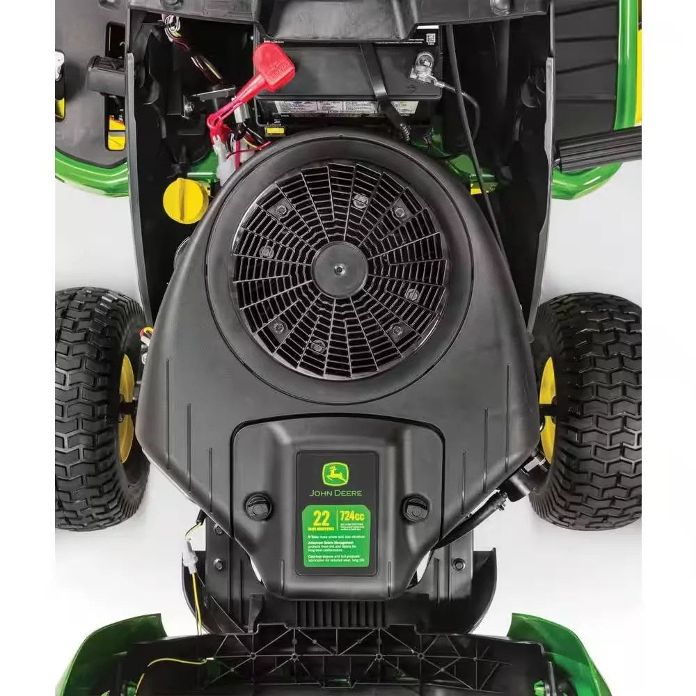 John Deere S100 17.5 HP GAS Hydrostatic Riding Lawn Mower