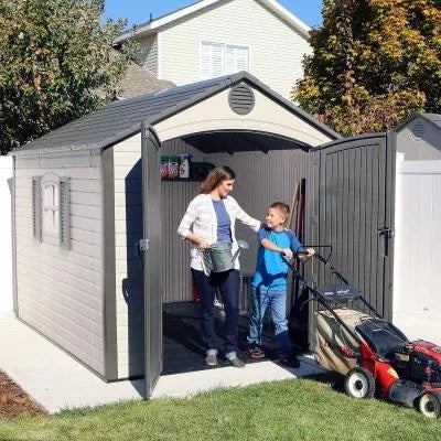 Lifetime 8 ft x 10 ft Garden Shed