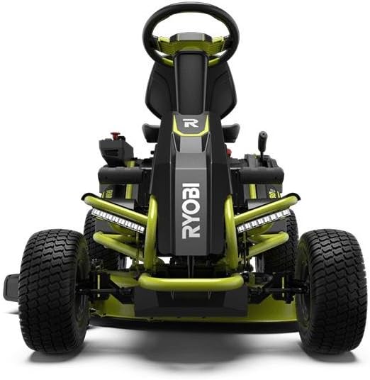 Ryobi 38in Electric Back Engine Riding Lawn Mower