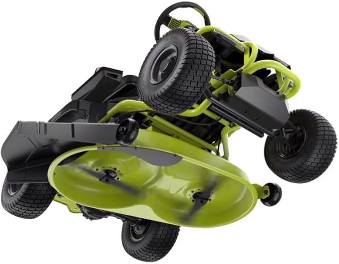 Ryobi 38in Electric Back Engine Riding Lawn Mower
