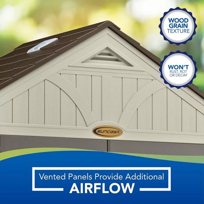 Suncast 4in x 8in Tremont Storage Shed